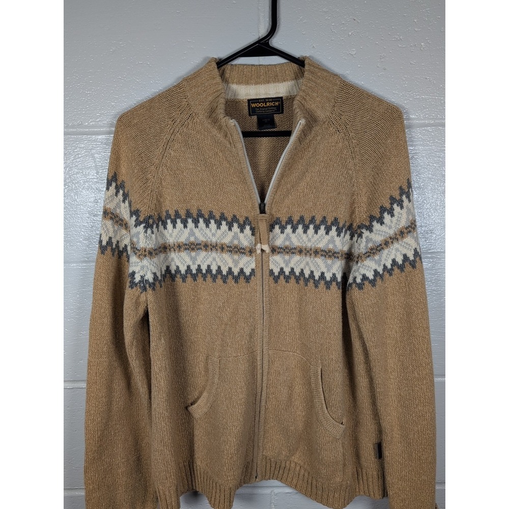 Woolrich Women's Full Zip Sweater XL